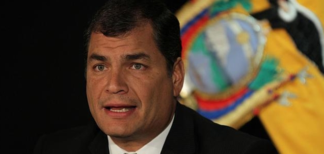 Presidente Rafael Correa pide ejercer derecho a la resistencia ante minorías &quot;violentas&quot;