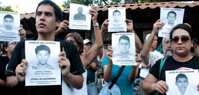 La Eurocámara condena desaparición 43 estudiantes en México y pide justicia