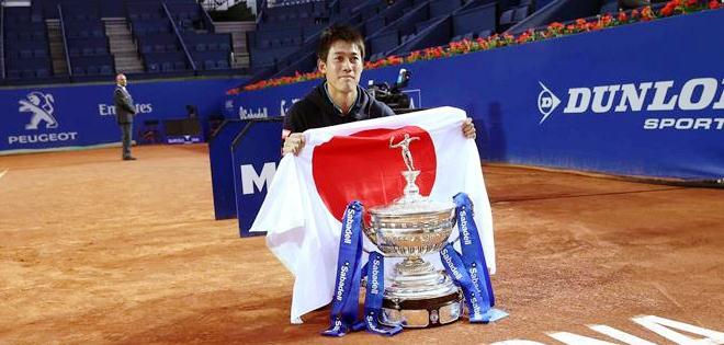Nishikori amenaza el cuarto puesto de Nadal tras su triunfo en Barcelona