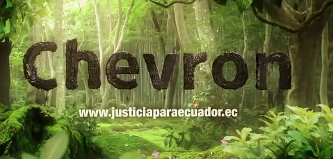 Correa refuerza campaña contra la transnacional Chevron