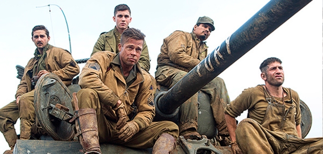 Brad Pitt regresa a una batalla fílmica en la II Guerra Mundial