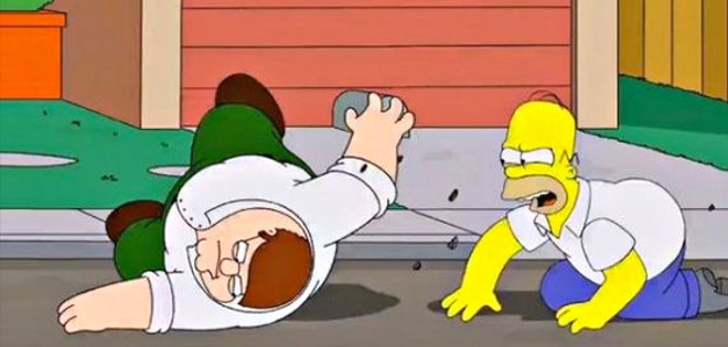 Los Simpsons y Family Guy compartirán un mismo episodio