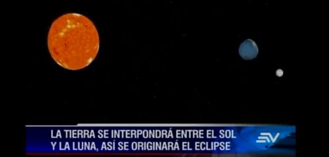Eclipse lunar se podrá ver en varias provincias de Ecuador
