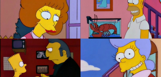 Los 16 personajes de Los Simpsons que han muerto