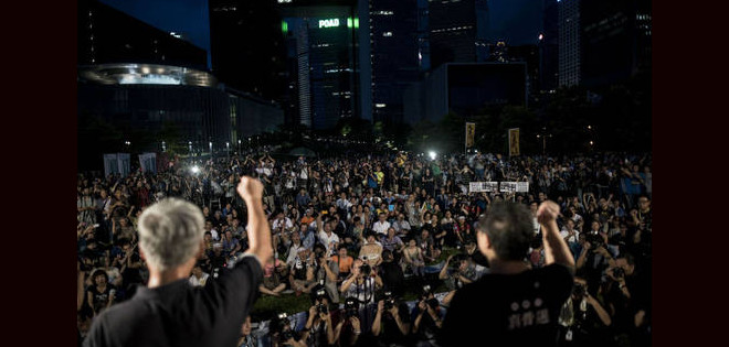 Los estudiantes de Hong Kong anuncian una semana de huelga para pedir democracia