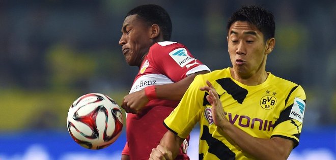 Gruezo jugó en empate del Stuttgart ante Borussia