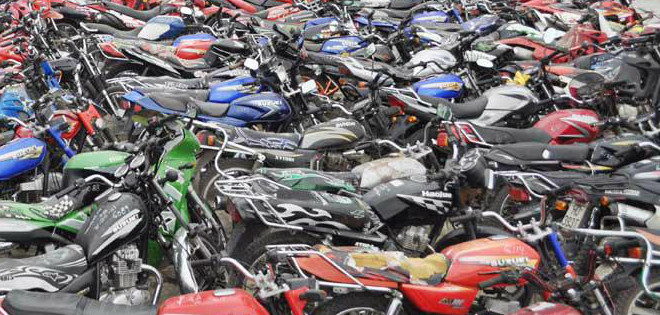 Mayor cantidad de motos retenidas son del Guayas