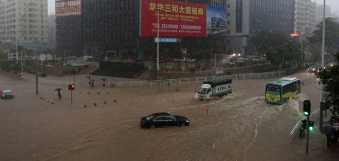 Al menos 37 muertos y 6 desaparecidos por fuertes lluvias en China