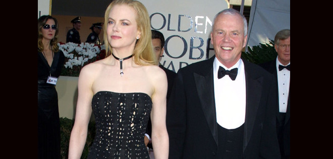 Murió el padre de Nicole Kidman en un accidente doméstico