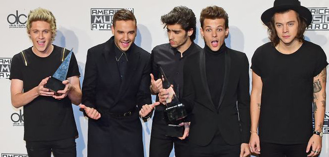 One Direction y Taylor Swift brillan en los American Music Awards