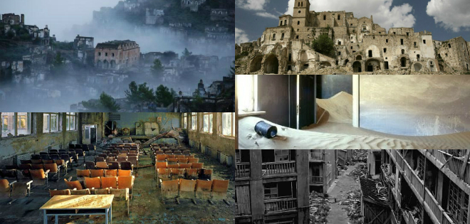 Las 10 ciudades abandonadas más fantasmales del mundo