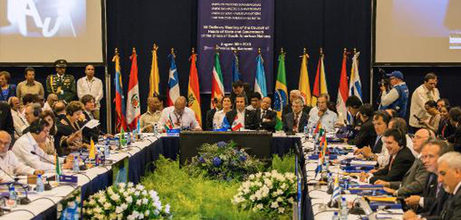 Presidentes y cancilleres de la Unasur ofrecieron apoyo a Venezuela