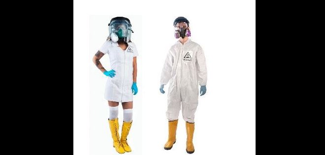 Disfraces antiébola listos para el Halloween en EE.UU.