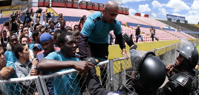Jugadores del Quito no lograron paralizar el torneo