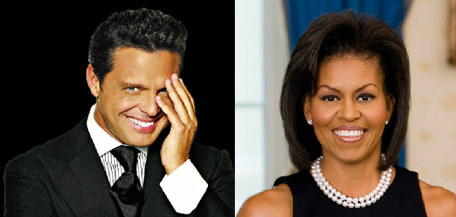Insultan a Michelle Obama y Luis Miguel pierde su &quot;toque&quot;