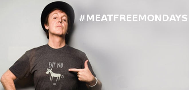 (VIDEO) Paul McCartney invita a no comer carne los lunes