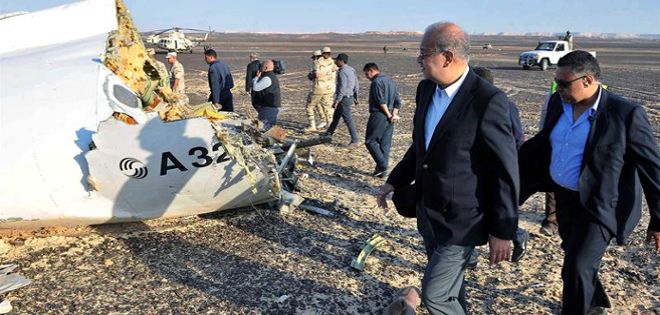 Recuperan 129 cadáveres del incidente de avión ruso en Egipto