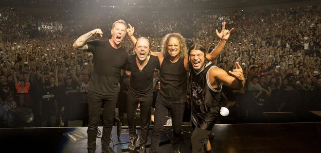 Ecuador disfrutará de Metallica en octubre