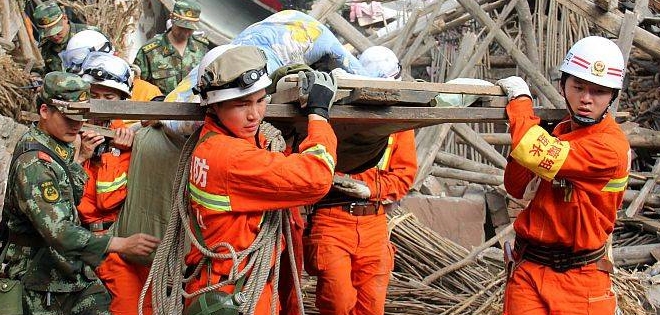 Cuatro muertos y 54 heridos por terremoto en China
