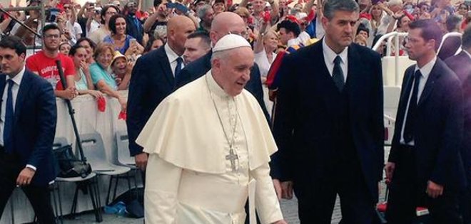 Papa Francisco participó en su último evento antes de viaje a Latinoamérica