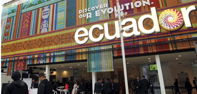 Correa inaugura el pabellón de Ecuador en Expo de Milán