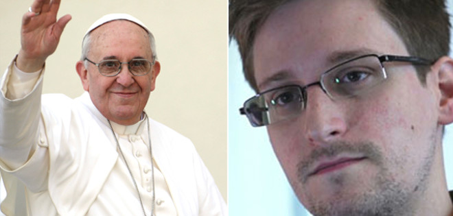 Snowden y el papa Francisco, entre los nombres citados para el Nobel de la Paz