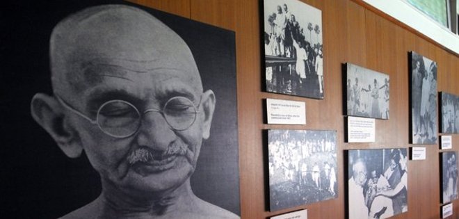 Dos cartas de Gandhi saldrán a subasta este mes en la India