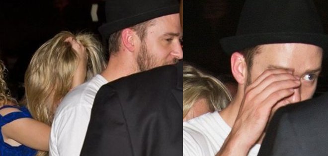 Justin Timberlake fue visto con una rubia que no era Jessica Biel