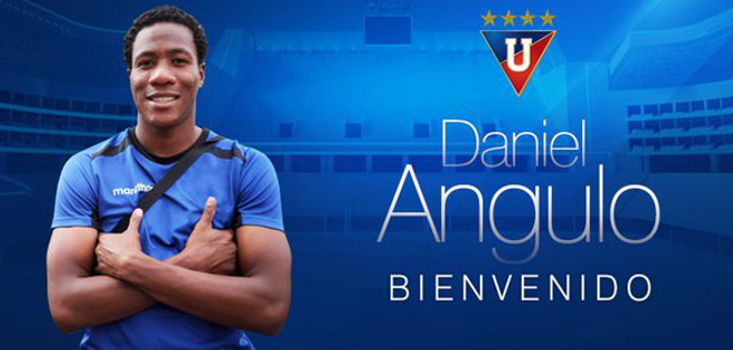 Daniel Angulo firma por Liga de Quito