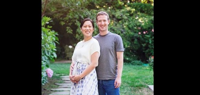 Zuckerberg anuncia en Facebook que será padre de una niña