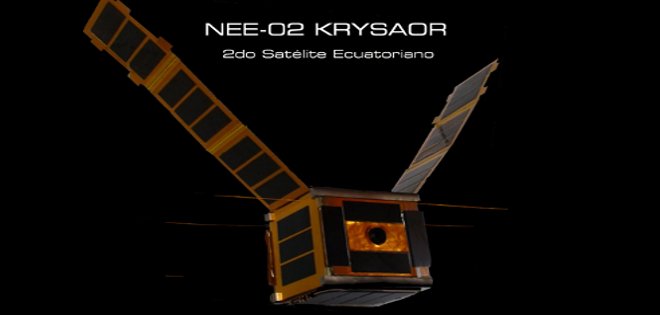 Krysaor, el segundo satélite ecuatoriano será lanzado a órbita en noviembre