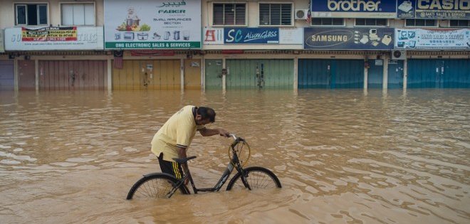 Las peores inundaciones en Malasia en 30 años dejan miles de afectados