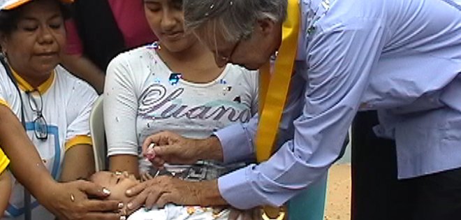 Ecuador y Perú iniciaron la Semana de Vacunación