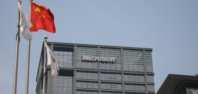 El Gobierno chino inicia una investigación oficial en oficinas de Microsoft