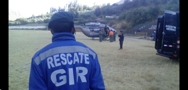 Restos de andinistas ecuatorianos fueron trasladados a Lima