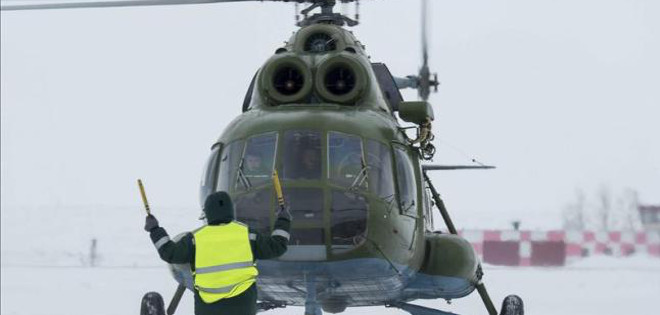 Un helicóptero con 14 personas a bordo se estrella en el extremo oriente ruso