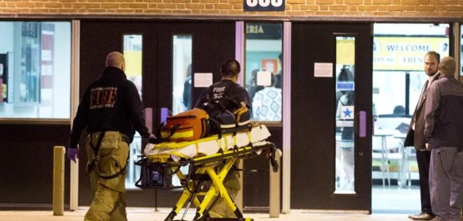 Dos estudiantes heridos en tiroteo en una escuela de Maryland, EE.UU.