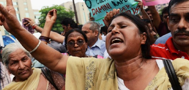 Violentas protestas por el supuesto abuso sexual a una niña en la India