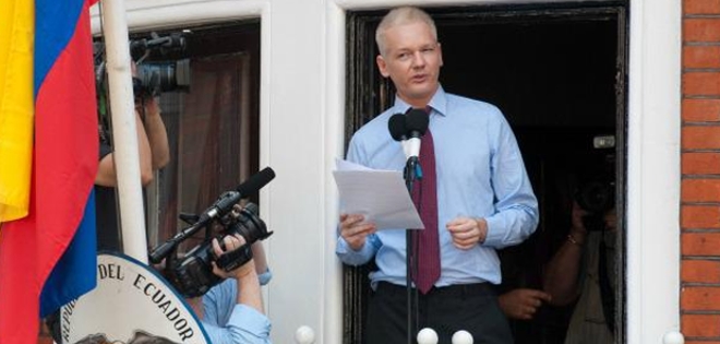 Vida de Assange en la embajada de Ecuador inspira una serie de TV