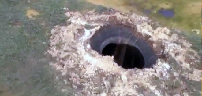 Hallan en Siberia un cráter gigante, posible resultado del impacto de un meteorito