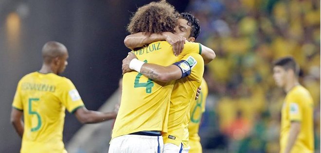 Thiago y David le dieron el triunfo a Brasil