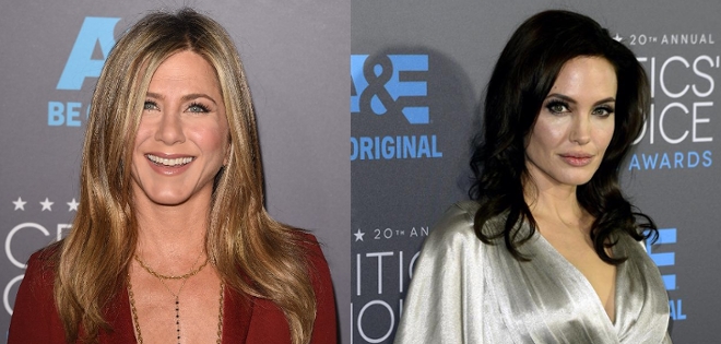 Luego de 6 años, Jennifer Aniston y Angelina Jolie coinciden en alfombra roja