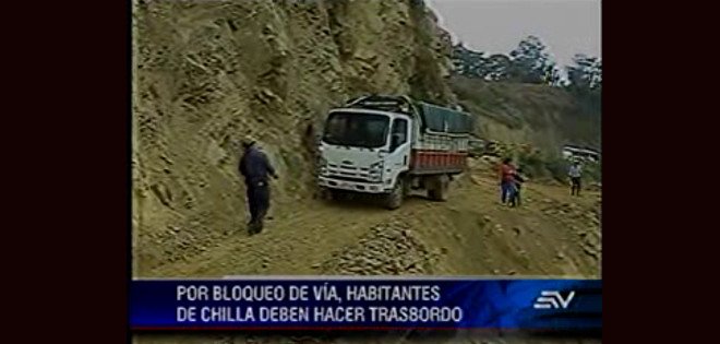 El Oro: Deslaves dejan incomunicadas a familias de Chilla