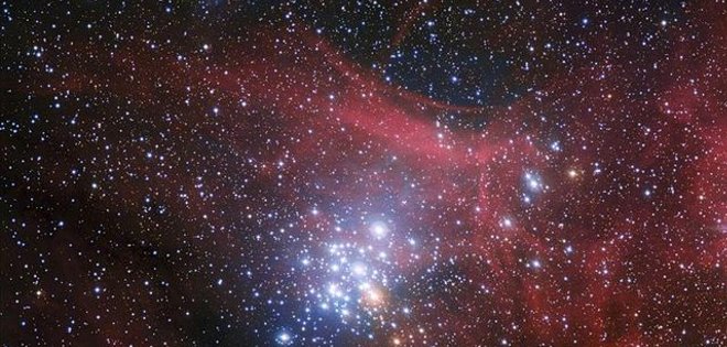 Captan nueva imagen de un cúmulo estelar en la Constelación de Carina