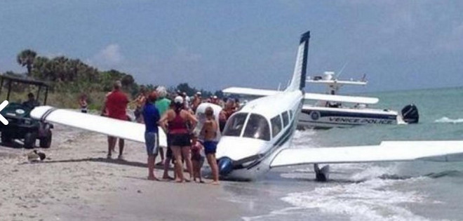 Muere niña que fue golpeada por avioneta en una playa de Florida