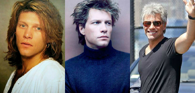 El impactante cambio de look de un maduro Jon Bon Jovi