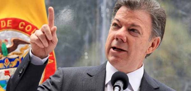 Santos ve &quot;contraproducente&quot; ponerle plazos al proceso de paz con las FARC