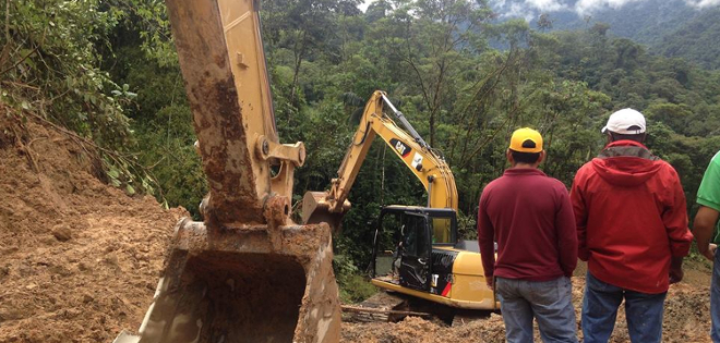 El COE de Archidona finaliza labores de rescate en sector Hollín-Loreto