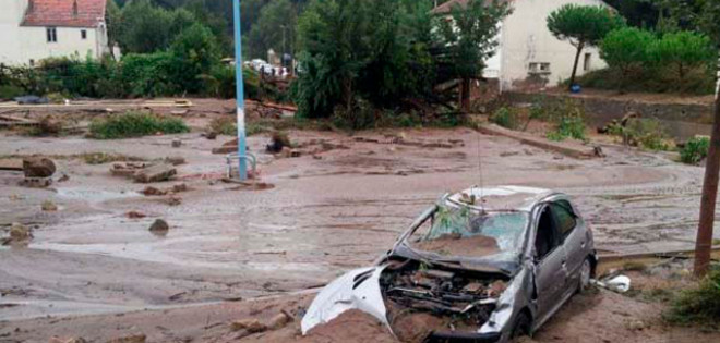 Francia declara estado de catástrofe natural en región de Montpellier por inundaciones