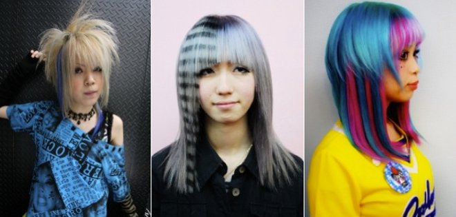 Los más locos estilos y cortes de cabello están en Japón